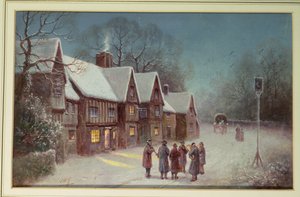 Escena de Invierno de English School